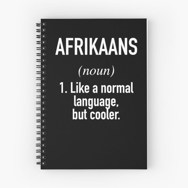 Item preview, Afrikaans Language designed and sold by HiddenVerb.