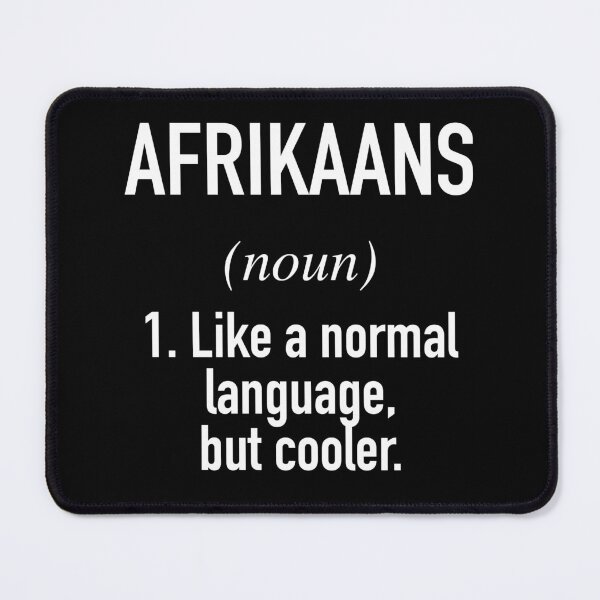 Item preview, Afrikaans Language designed and sold by HiddenVerb.