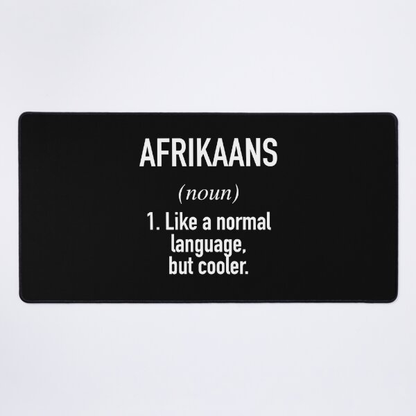 Item preview, Afrikaans Language designed and sold by HiddenVerb.