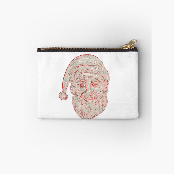 Item preview, Melancholy Santa Claus Head Drawing designed and sold by patrimonio.