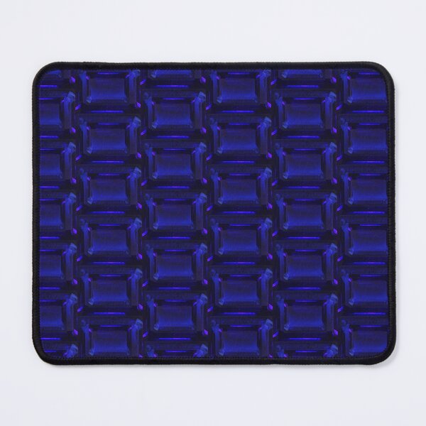 Item preview, Rectangular Sapphire Photo – Unique Deep Blue Pattern designed and sold by DigitalGemArt.