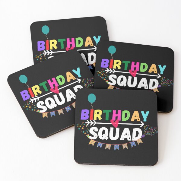 Item preview, birthday squad designed and sold by ronaldsonou.
