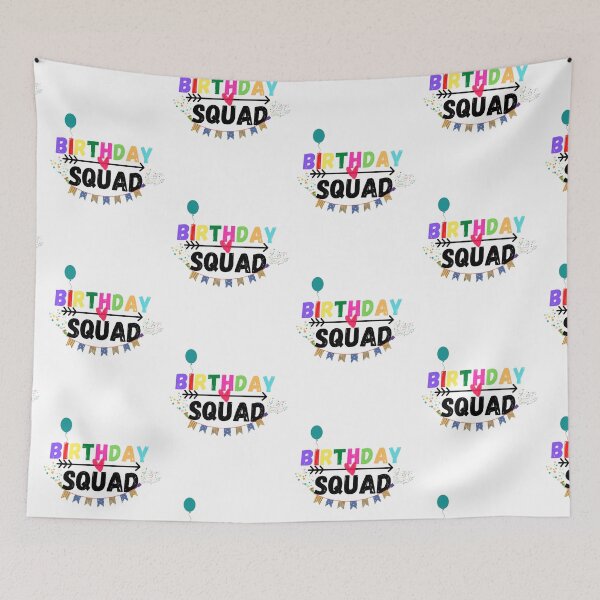 Item preview, birthday squad designed and sold by ronaldsonou.