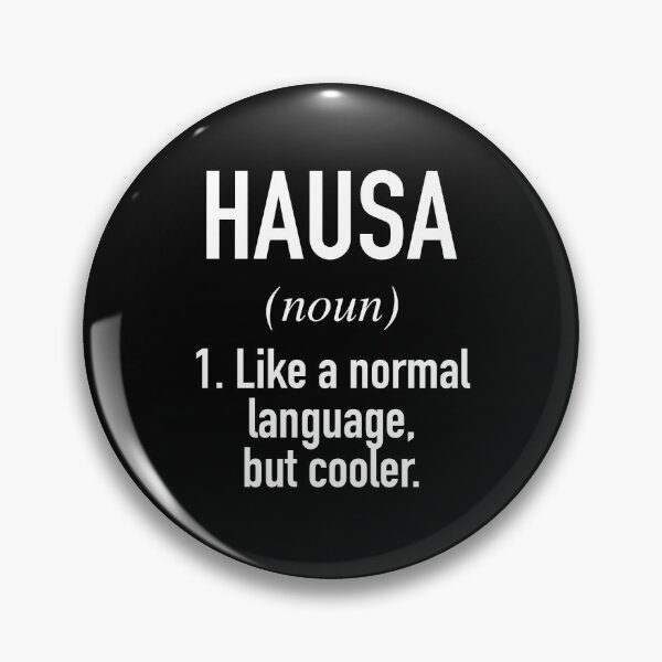 Item preview, Hausa Language designed and sold by HiddenVerb.