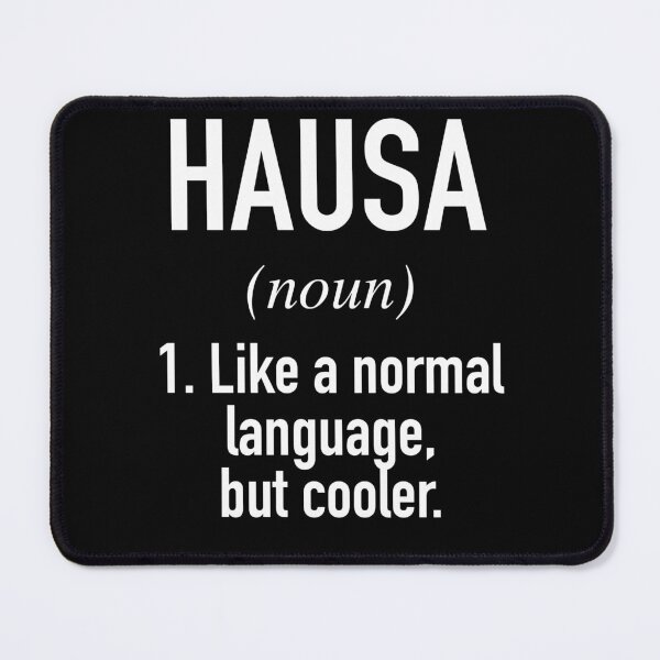 Item preview, Hausa Language designed and sold by HiddenVerb.