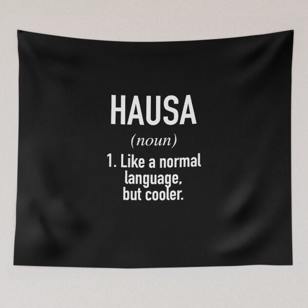 Item preview, Hausa Language designed and sold by HiddenVerb.