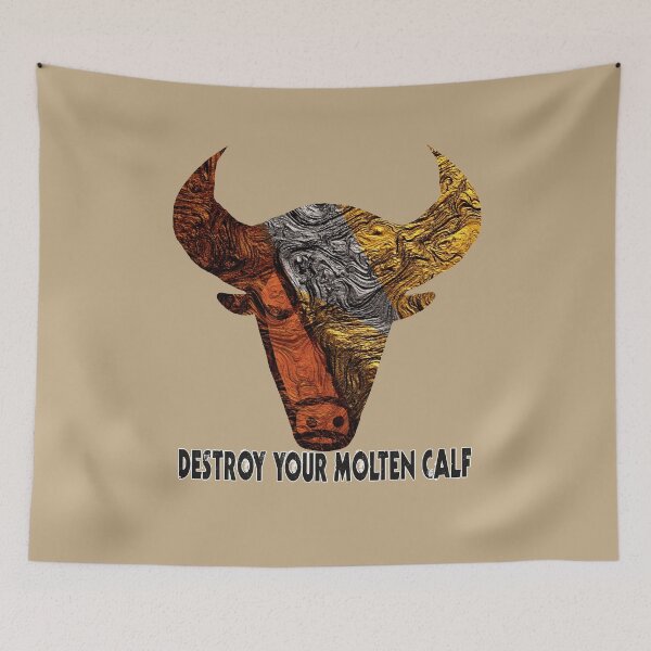Item preview, Destroy Your Molten Calf, No Idols, Hebrew Israelite, Clothing, Hebrew, Israelite, Merch designed and sold by Yachad.