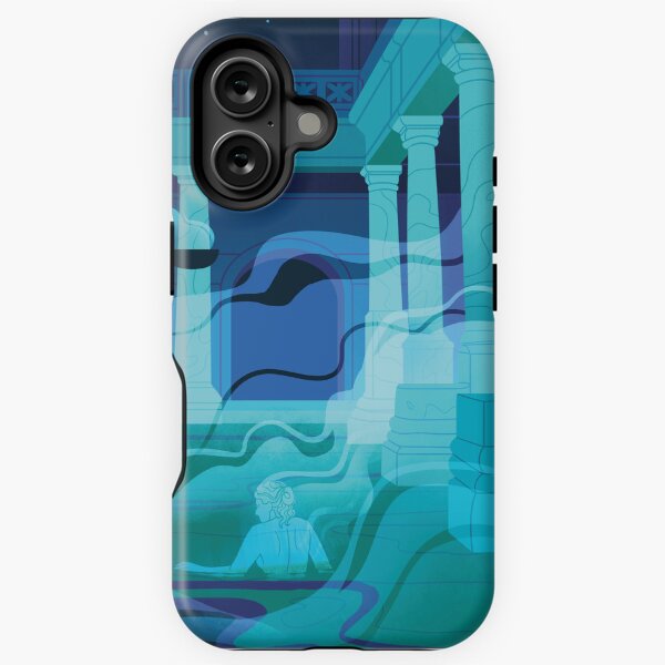 Item preview, Night at the Baths - Aqua designed and sold by flaroh.