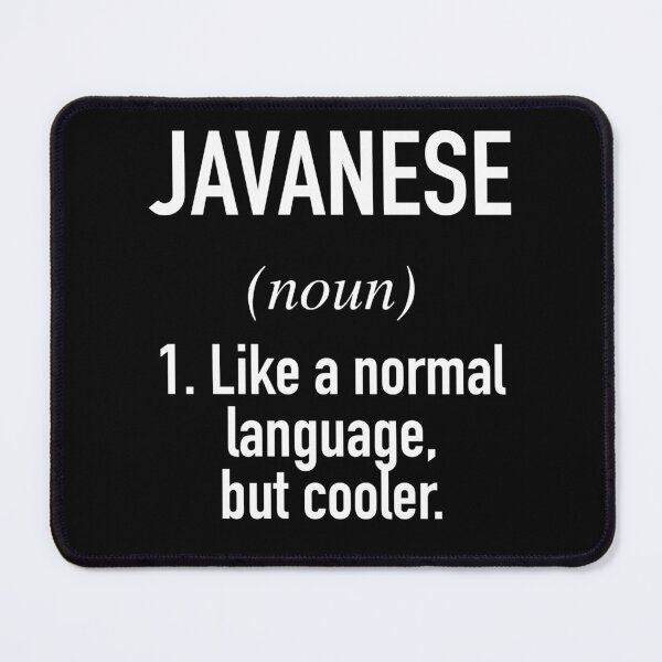 Item preview, Javanese Language designed and sold by HiddenVerb.