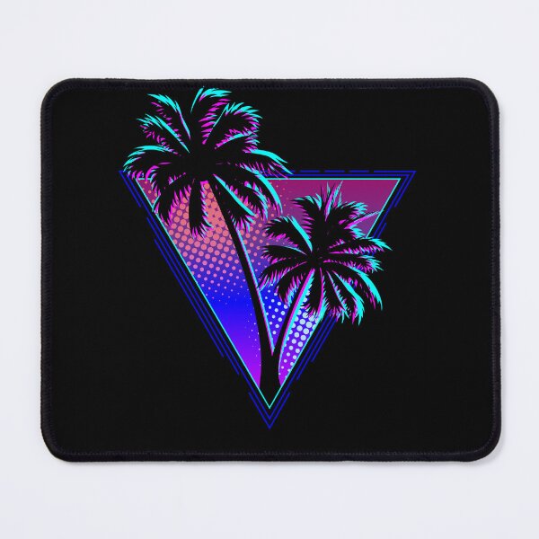 Item preview, Purple Midnight Retro Palm Tree Silhouette Design designed and sold by BrobocopPrime.