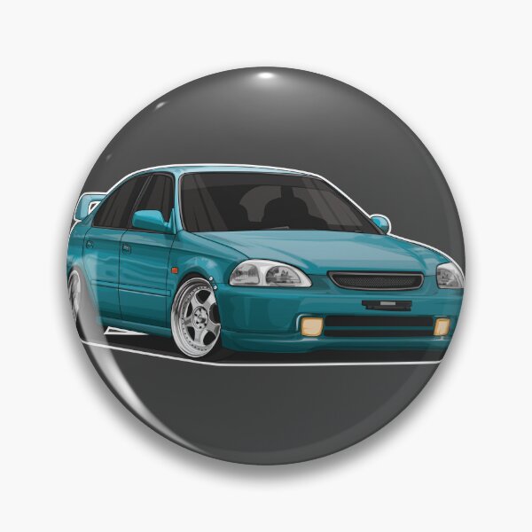 Artikelvorschau, Cyan Civic Ferio Sport entworfen und verkauft von carvect-id.
