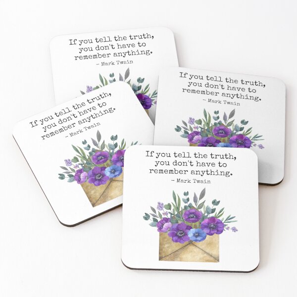 Item preview, Mark Twain Quote designed and sold by The-Quote-House.