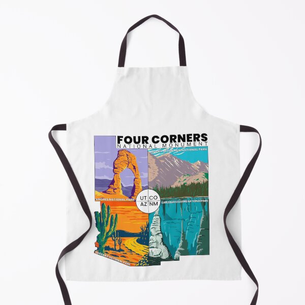 Item preview, Four Corners National Monument with National Parks designed and sold by KrisSidDesigns.