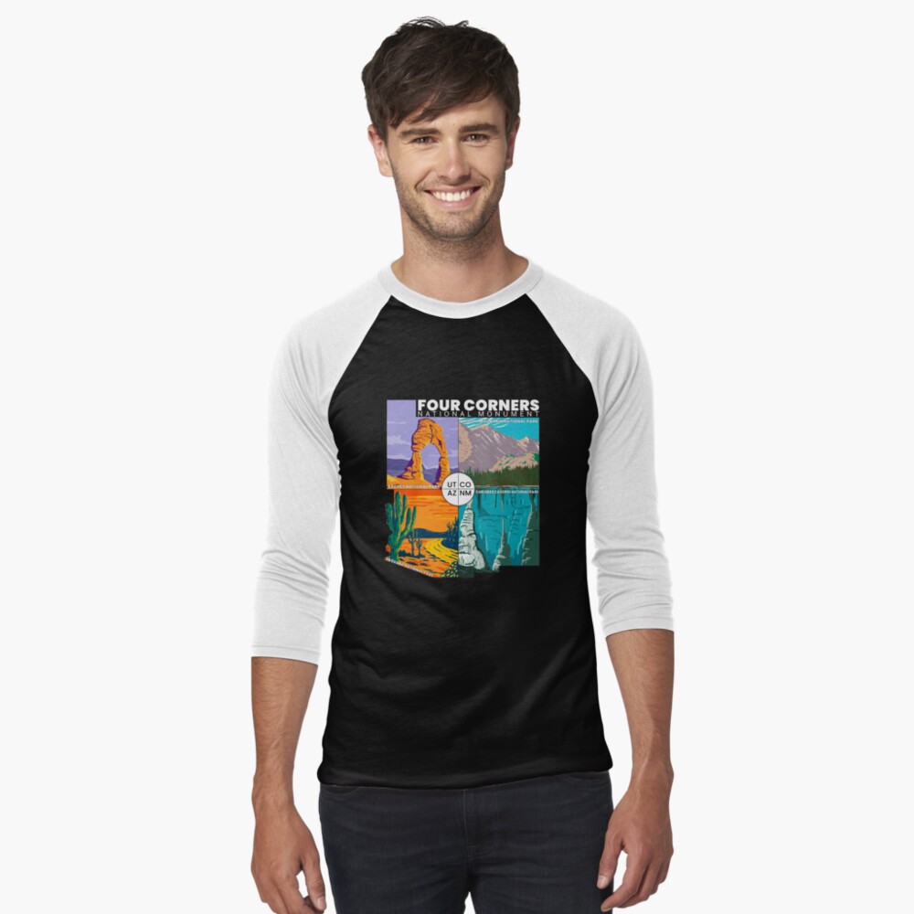 Item preview, Baseball ¾ Sleeve T-Shirt designed and sold by KrisSidDesigns.