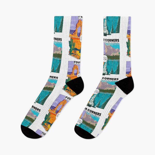 Item preview, Four Corners National Monument with National Parks designed and sold by KrisSidDesigns.