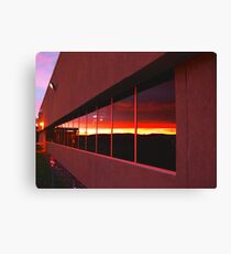 Pythagorean Sunset ! Canvas Print