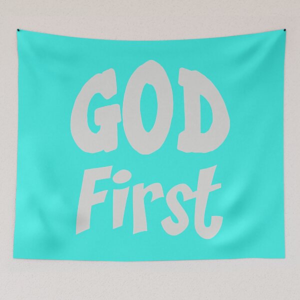 Item preview, God First designed and sold by MarryBernado.