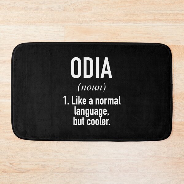 Item preview, Odia Language designed and sold by HiddenVerb.