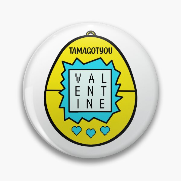 Item preview, TamagotYOU Valentine (amarillo) designed and sold by ColourMeFun.