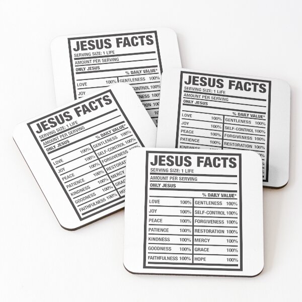 Item preview, Jesus facts designed and sold by plushism.