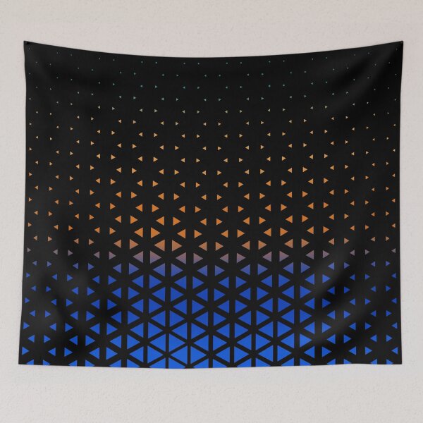 Item preview, Moving triangles with a background color gradient - B24 designed and sold by AlfabetDesign.