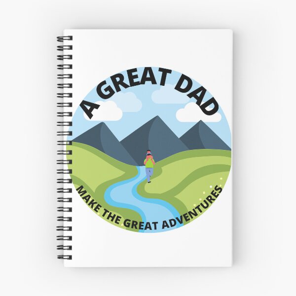 Item preview, A Great dad make the great adventures. designed and sold by ShirtsByDesign.