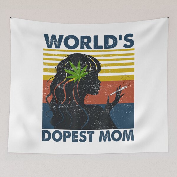 Item preview, World's Dopest Mom Weed Soul Cannabis Vintage designed and sold by Chad6438.
