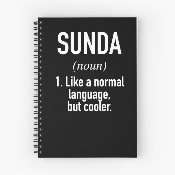Item preview, Sunda Language - Sundanese - Indonesia designed and sold by HiddenVerb.