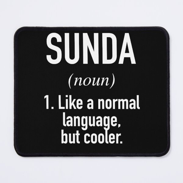 Item preview, Sunda Language - Sundanese - Indonesia designed and sold by HiddenVerb.
