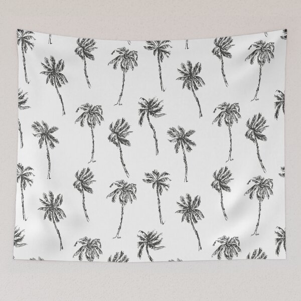 Item preview, Palm tree tropical pattern designed and sold by bokasin.