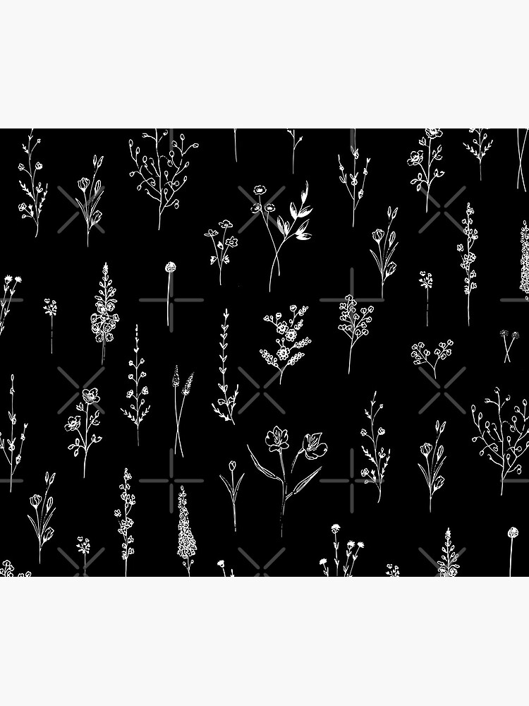 Black wildflowers by anisg