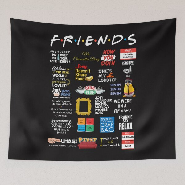 Item preview, Friends Quotes T-Shirt designed and sold by OttoLindholm.