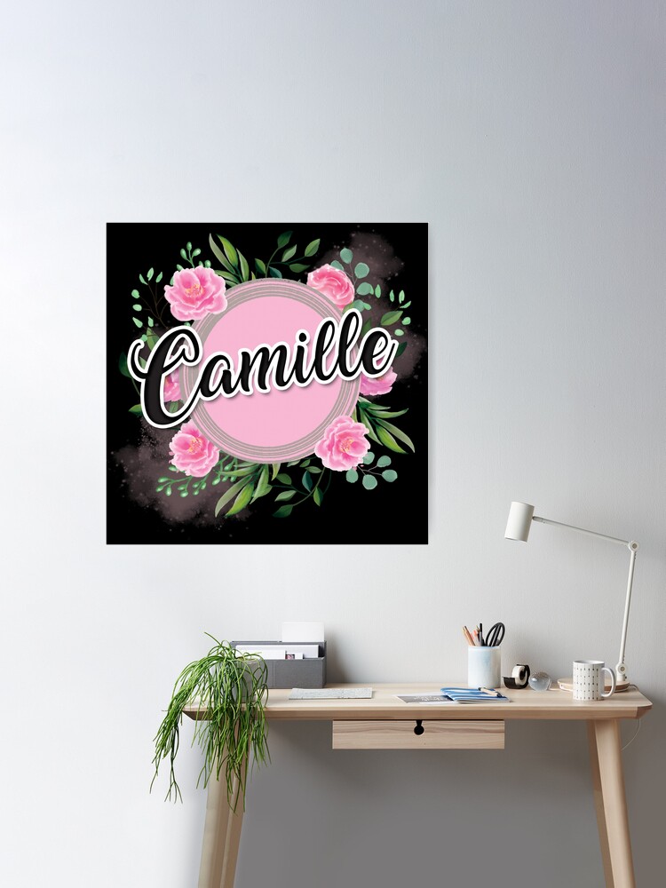 Camille, Name Art Print