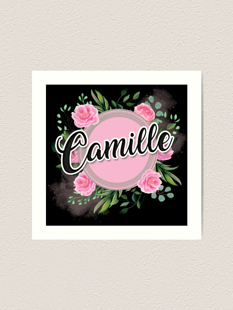 Camille | Name Art Print