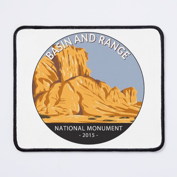Item preview, Basin and Range National Monument Nevada Circle designed and sold by KrisSidDesigns.