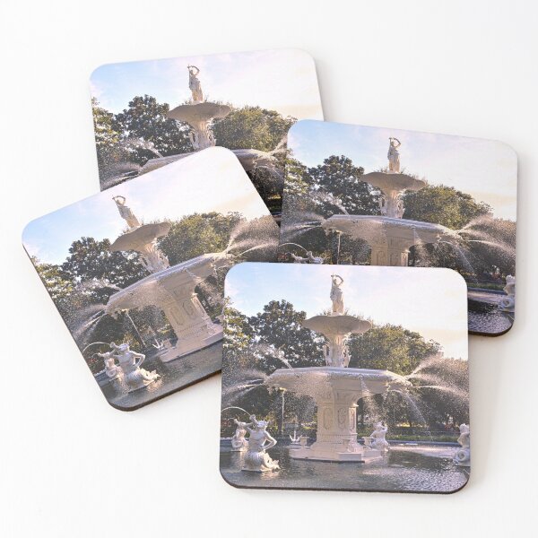 Item preview, Forsyth Fountain Savannah Georgia designed and sold by LisaWootenPhoto.