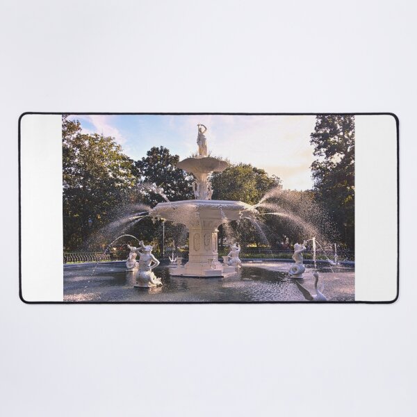 Item preview, Forsyth Fountain Savannah Georgia designed and sold by LisaWootenPhoto.