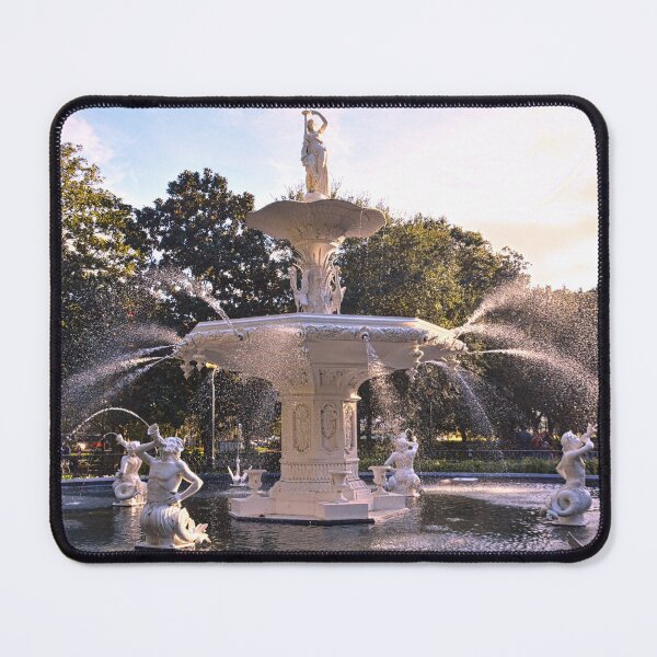 Item preview, Forsyth Fountain Savannah Georgia designed and sold by LisaWootenPhoto.