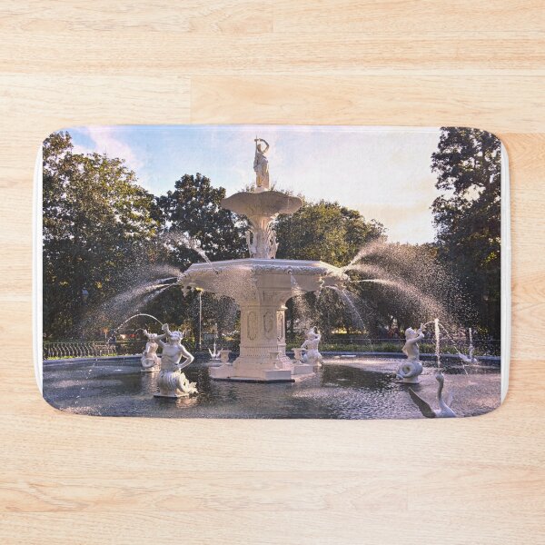 Item preview, Forsyth Fountain Savannah Georgia designed and sold by LisaWootenPhoto.