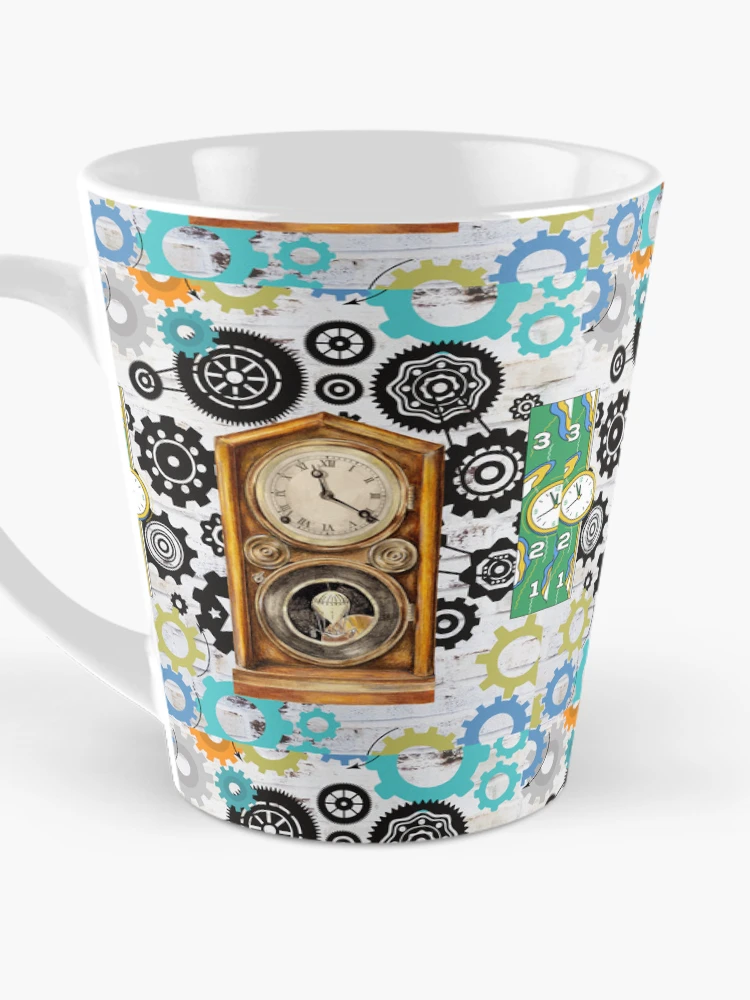 Thumbnail 3 of 4, Coffee Mug, ClockWork designed and sold by Rene-Martin.