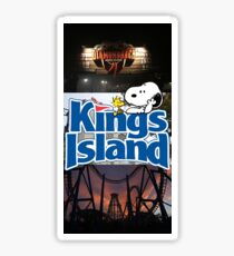 Kings Island Sticker Sticker