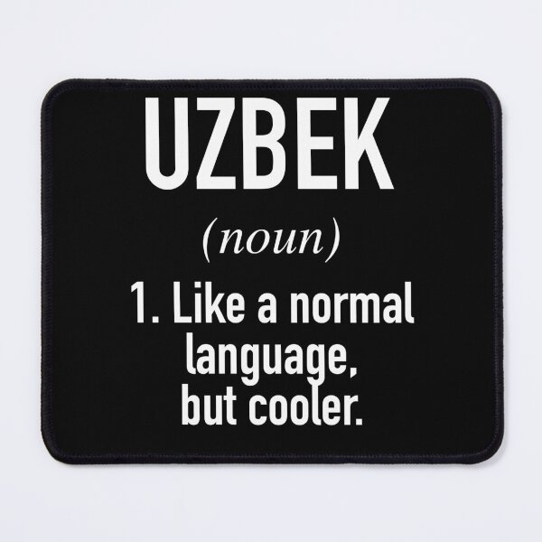 Item preview, Uzbek Language - Uzbekistan designed and sold by HiddenVerb.