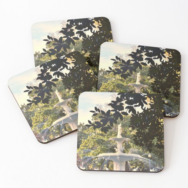 Item preview, Forsyth Fountain Savannah Georgia Vertical designed and sold by LisaWootenPhoto.