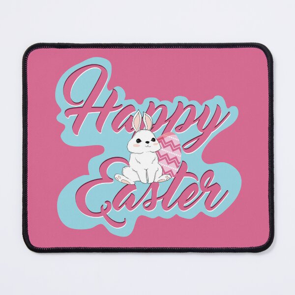 Item preview, Happy Easter Bunny with Easter Egg designed and sold by Missing In Art.