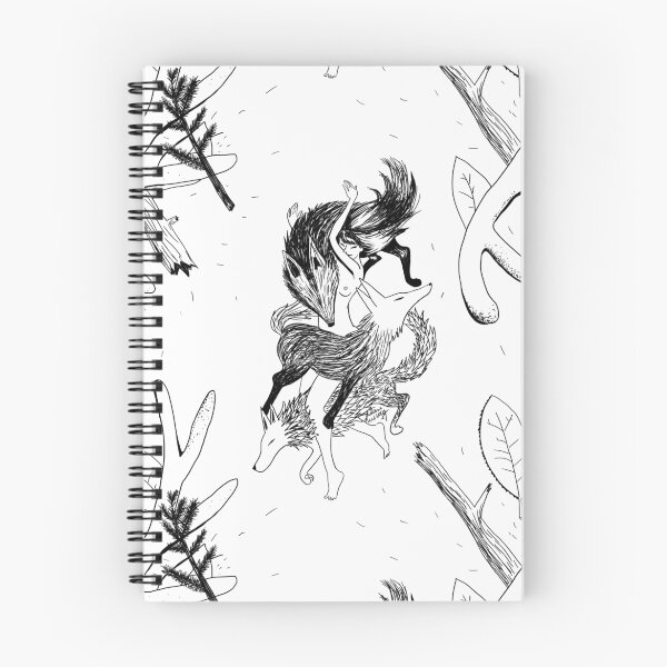 Item preview, Tatouage d'une femme loup - motif designed and sold by Hélène Ducrocq.