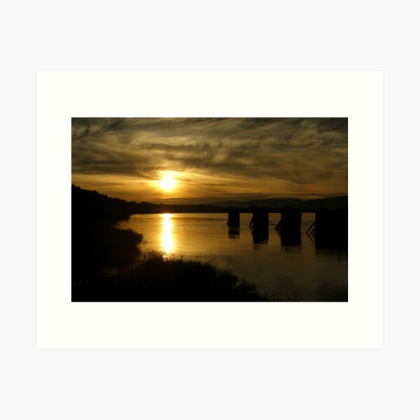 Item preview, Sunset by the River designed and sold by MaluC.