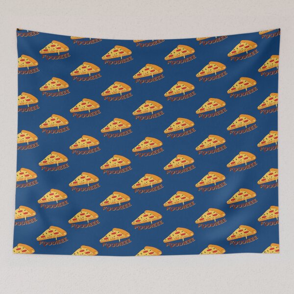 Item preview, Foodieee - Colorful Yummy Pizza for Foodies   designed and sold by tomywatson666.