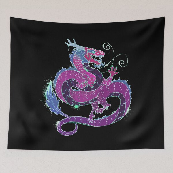 Item preview, Neon Graffiti Dragon . classique designed and sold by looimvkirk7z.