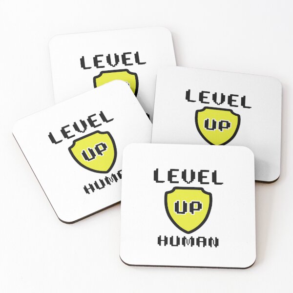 Item preview, Level UP Human  T-Shirt designed and sold by Waraphot.