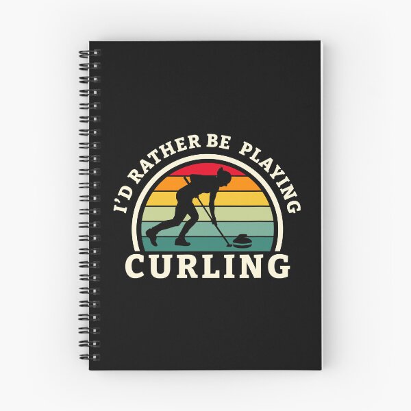 Item preview, I'd Rather Be Playing Curling - Curling Player designed and sold by levintere.